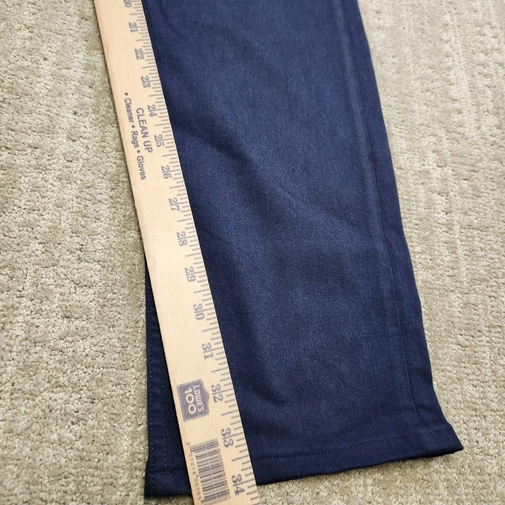 Paige Federal Jeans Men 38x34 Straight Leg Soft Stretch Denim Starless Night USA